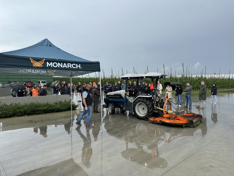 Colruyt Group showcases the Monarch MK-V tractor