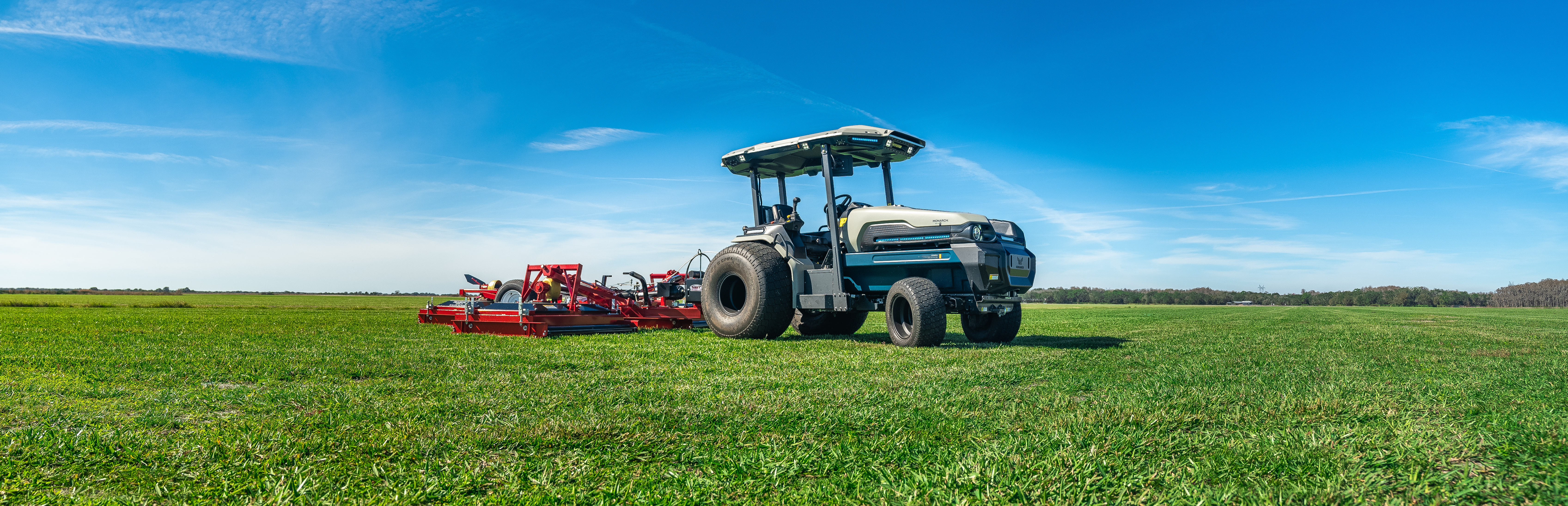 electric autonomous tractor