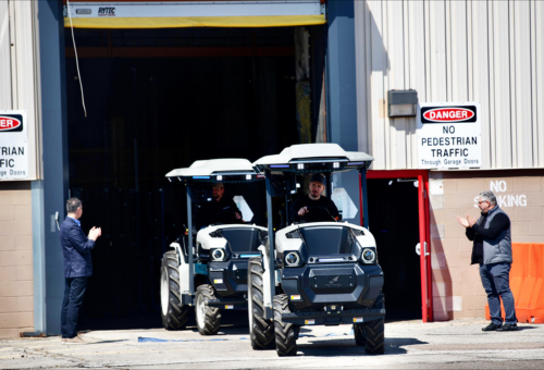 Foxconn Completes Production of the First Five Monarch MK-V Tractors in Ohio