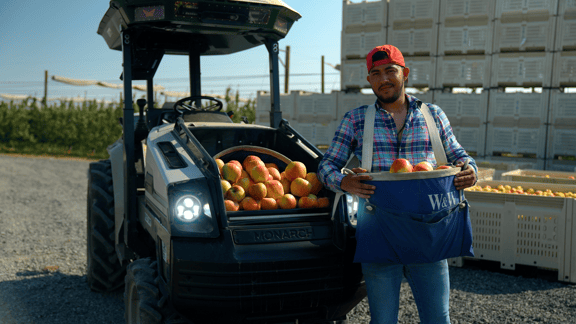 MK-V executing routine tasks like carrying apples